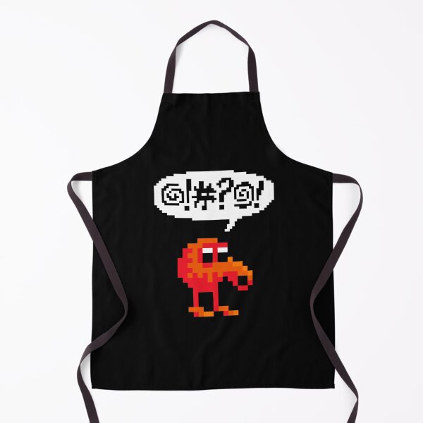 Item preview, Qbert cursing after failure. designed and sold by DontGiveaShirt.