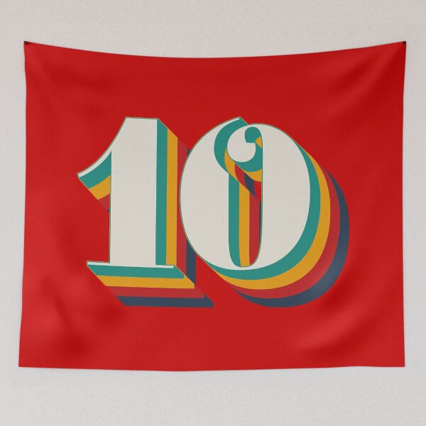 Item preview, Number 10 designed and sold by Texterns.