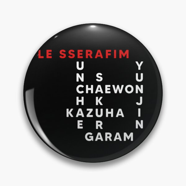 Item preview, LE SSERAFIM Crosswords designed and sold by AliffStudio.