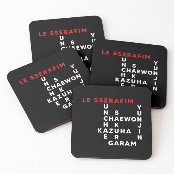 Item preview, LE SSERAFIM Crosswords designed and sold by AliffStudio.