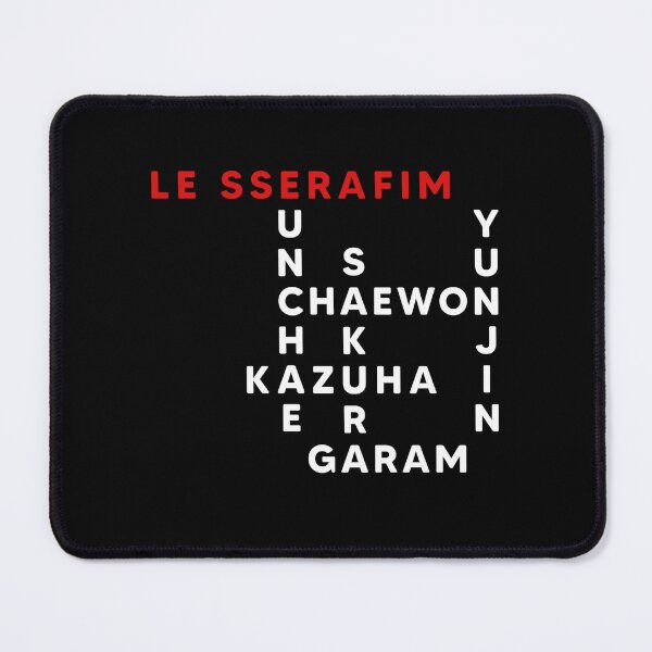 Item preview, LE SSERAFIM Crosswords designed and sold by AliffStudio.
