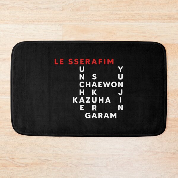 Item preview, LE SSERAFIM Crosswords designed and sold by AliffStudio.
