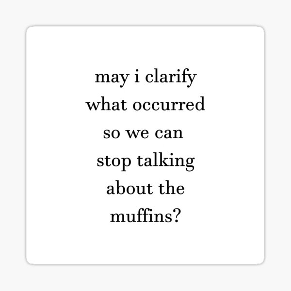 "The Muffins Quote Justice for Johnny Depp" Sticker by brandygwen