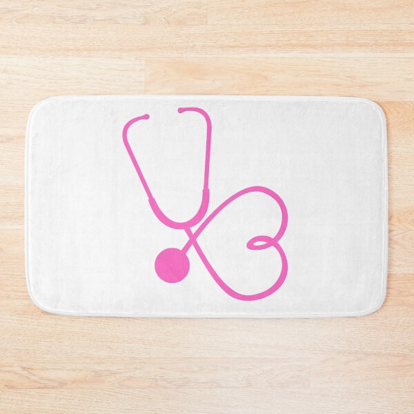 Item preview, PINK HEART STETHOSCOPE designed and sold by ALEXANDREART.
