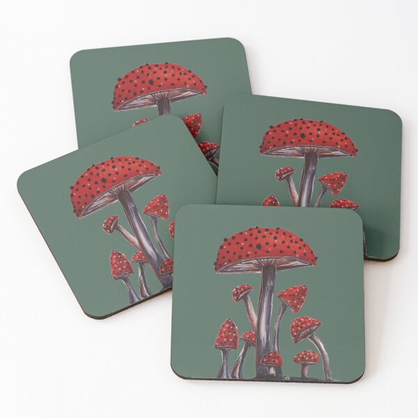 Item preview, Giant Red Mushrooms  designed and sold by SammieJayArts.