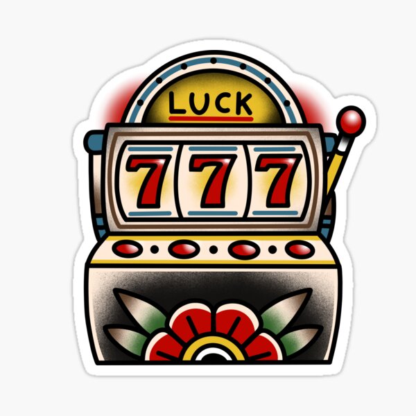 The Slot Machine Sticker