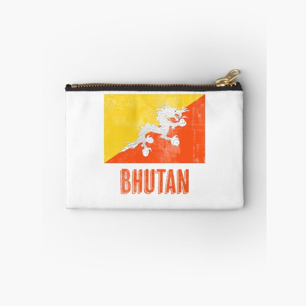 Item preview, Flag of Bhutan "Grunge" look. designed and sold by KTSubz Faith & Fun Designs.