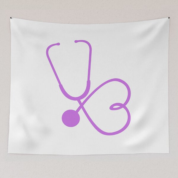 Item preview, PURPLE HEART STETHOSCOPE designed and sold by ALEXANDREART.