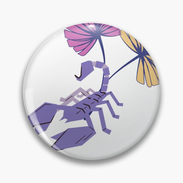 Item preview, flor de escorpio designed and sold by OneTrueOutcast.