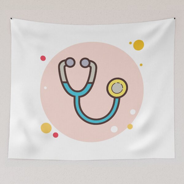 Item preview, HEART STETHOSCOPE designed and sold by ALEXANDREART.