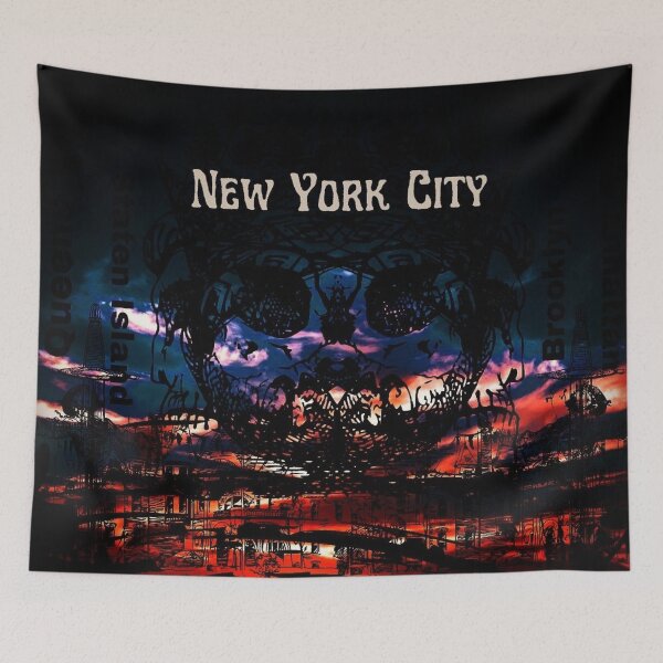 Item preview, New York City: Orange Sunset designed and sold by Designz101.