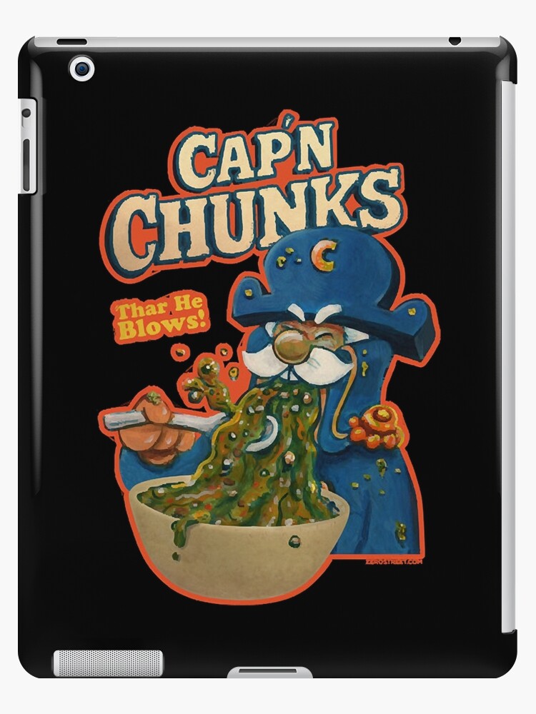 Cap'n Chunks Cereal " iPad Case & Skin for by Jennifer574414 | Redbubble