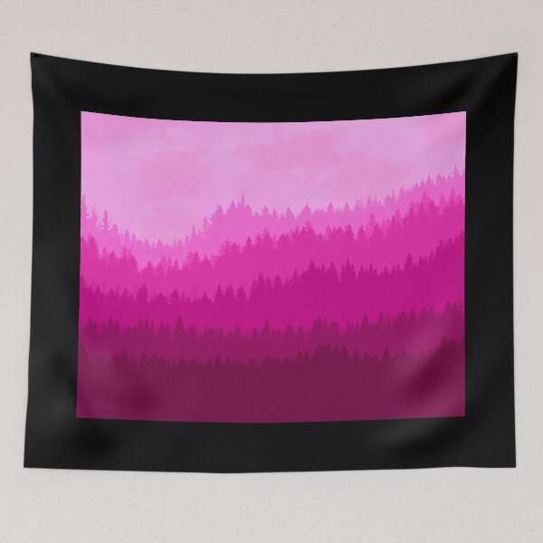 Item preview, Sunset Silhouette - Pink -  designed and sold by Xernition.