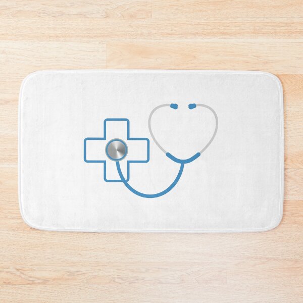 Item preview, BLUE HEART STETHOSCOPE designed and sold by ALEXANDREART.