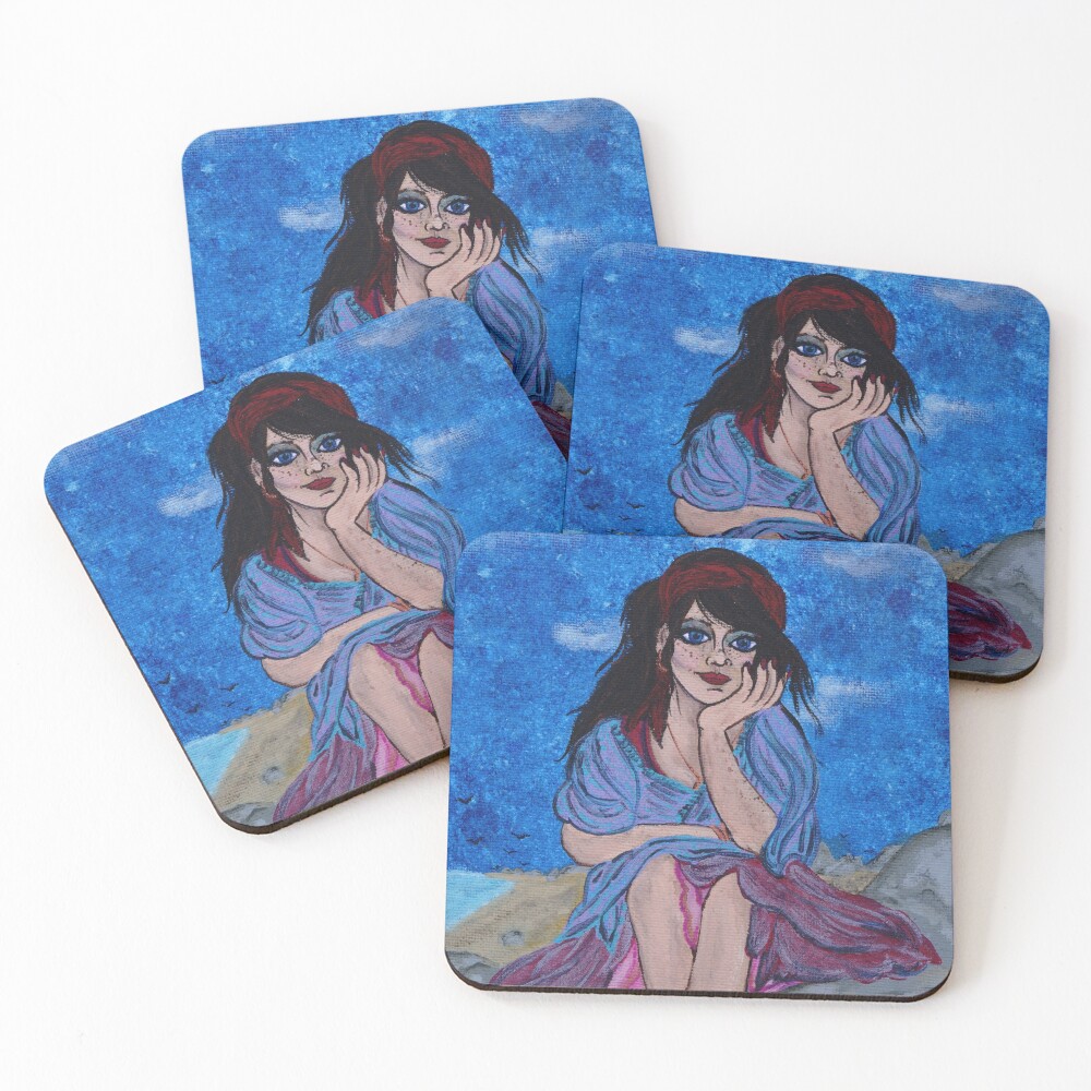 Item preview, Coasters (Set of 4) designed and sold by DaysEndStudio.