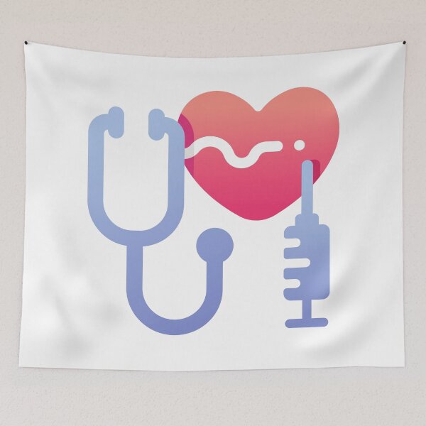 Item preview, HEART STETHOSCOPE designed and sold by ALEXANDREART.