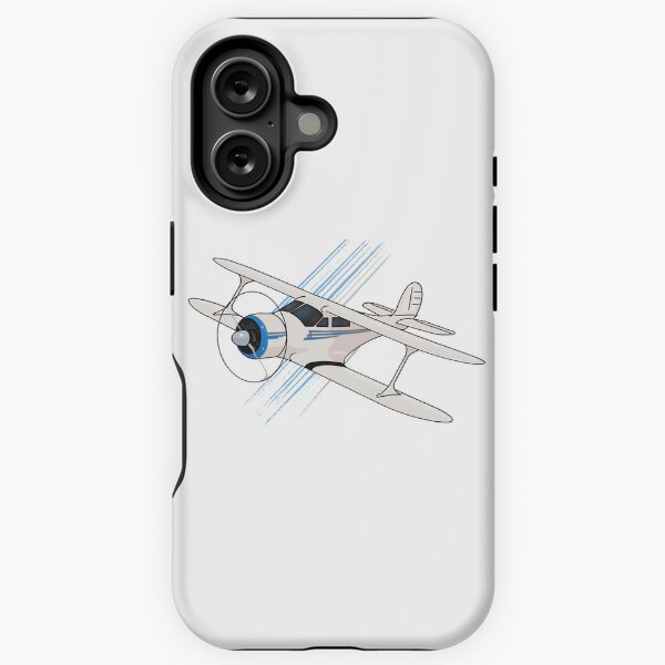Item preview, Beechcraft Staggerwing White and Blue designed and sold by RampRatGear.