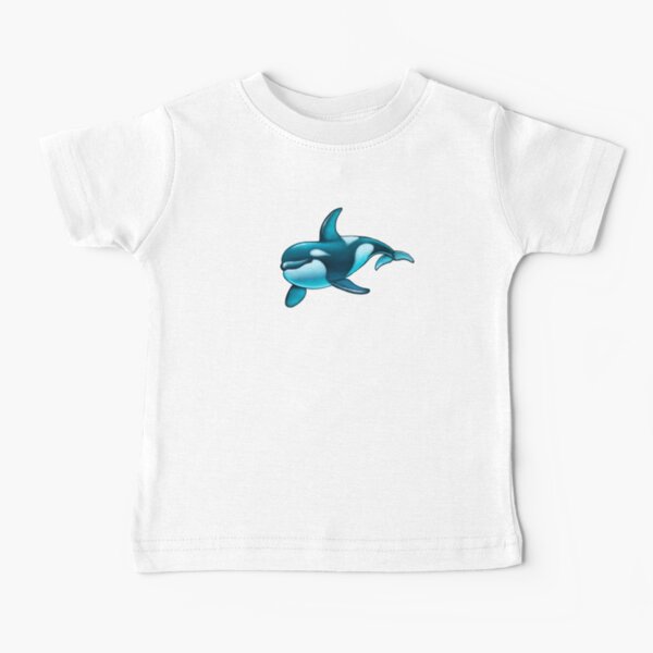 Illustration eines Orca-Wals Baby T-Shirt