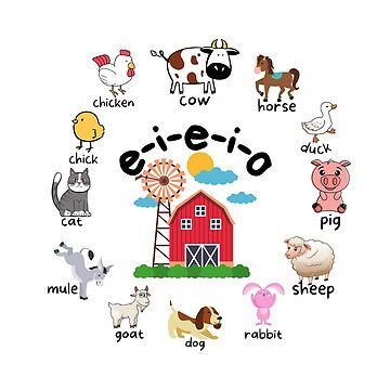 Imagen de la obra E-I-E-I-O Animales de Granja de ShaneinJapan