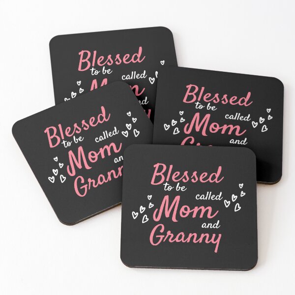 Item preview, blessed to be called mom and granny designed and sold by Magicalair.