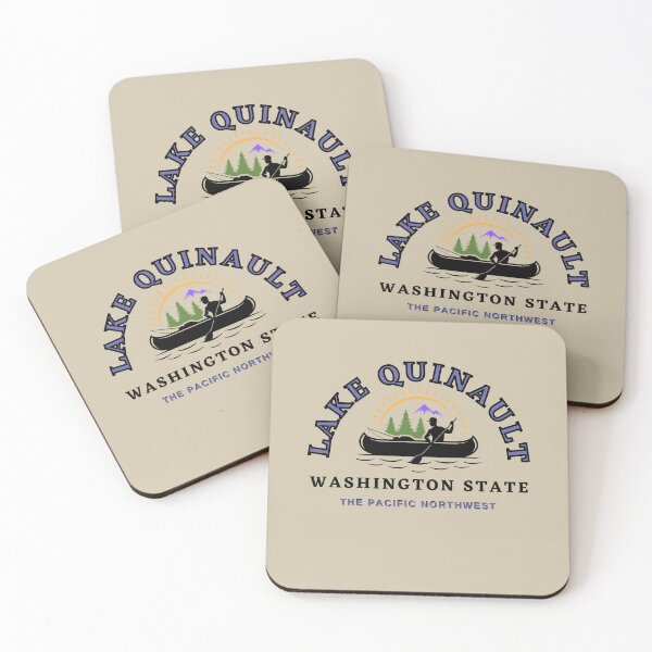Item preview, Lake Quinault Washington State The Pacific Northwest designed and sold by Kona Linda.