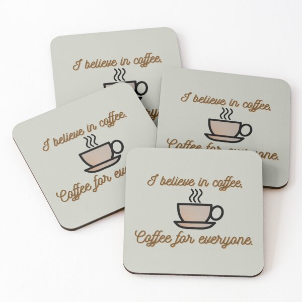 Item preview, Creo en el café - Daria Morgendorffer Design Active designed and sold by thexbohemian.