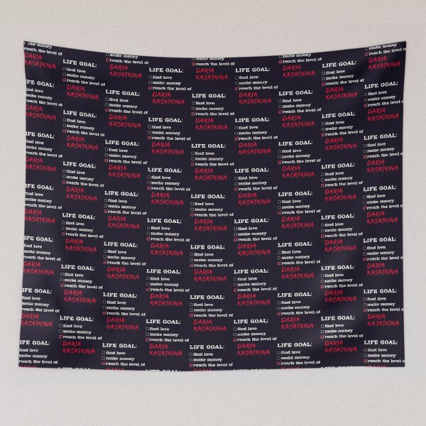 Item preview, Life goal - Daria Kasatkina   designed and sold by thexbohemian.