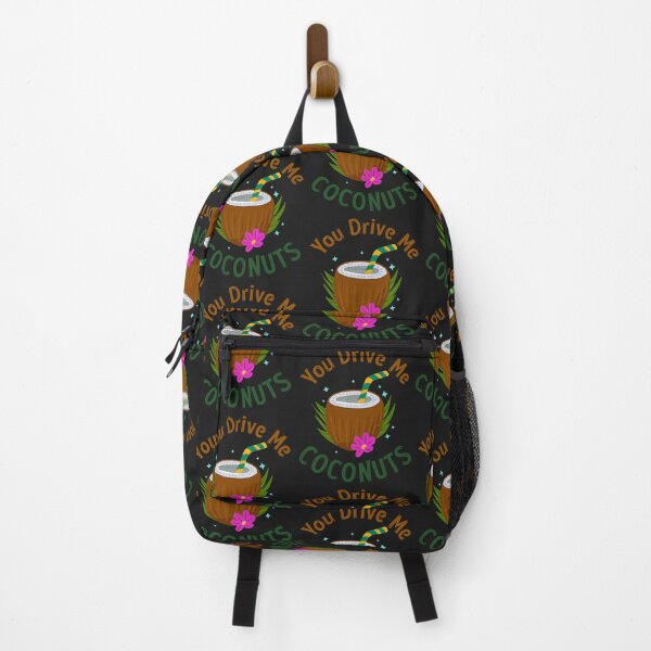 Item preview, "You Drive Me Coconuts" Coconut, Cute, Beech, Summer, Flower Design designed and sold by JustAmbers.