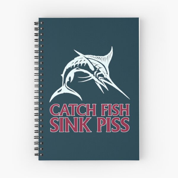 Item preview, Catch Fish, Sink Piss - Black       designed and sold by Spaspart.
