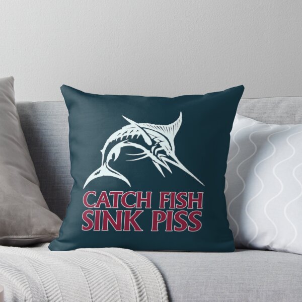 Item preview, Catch Fish, Sink Piss - Black       designed and sold by Spaspart.