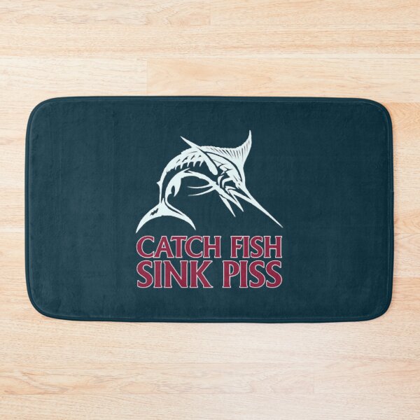 Item preview, Catch Fish, Sink Piss - Black       designed and sold by Spaspart.