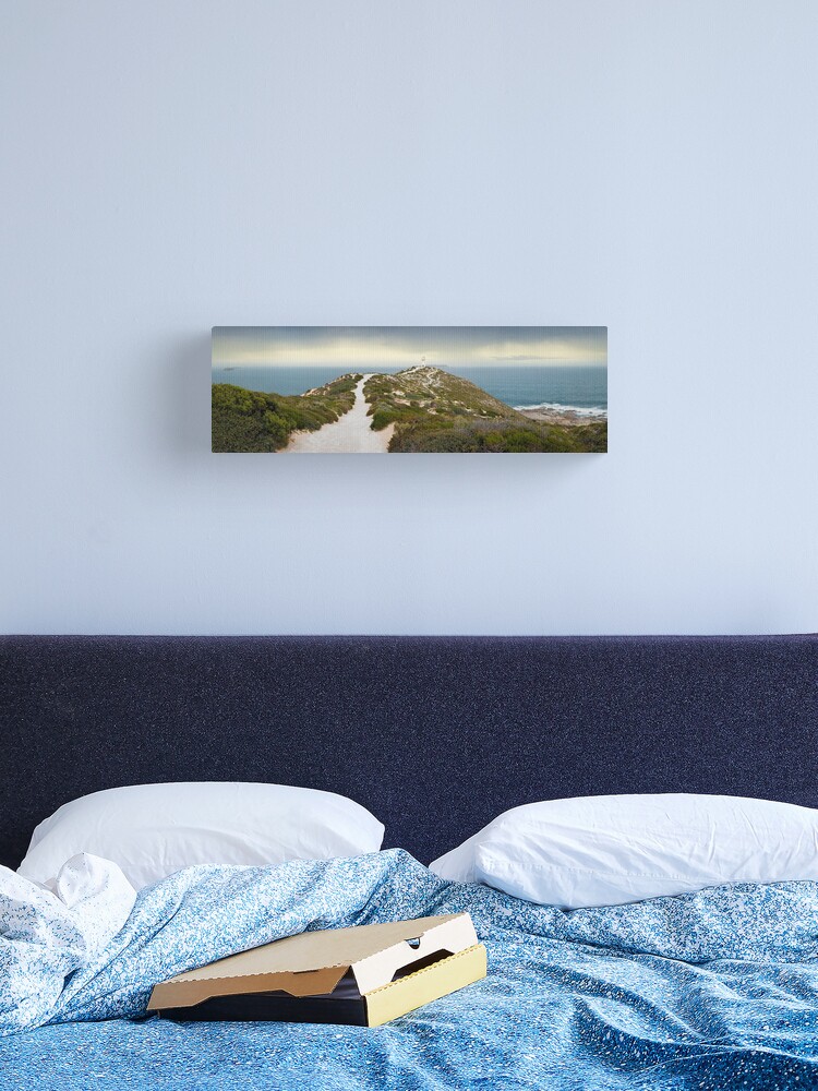 Thumbnail 1 of 3, Canvas Print, Cape Spencer Lighthouse, Yorke Peninsula, South Australia designed and sold by Michael Boniwell.