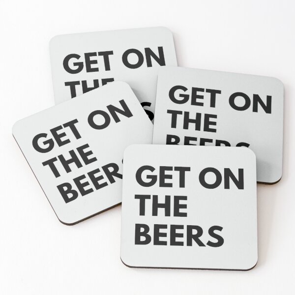 Item preview, Get On The Beers    designed and sold by Spaspart.