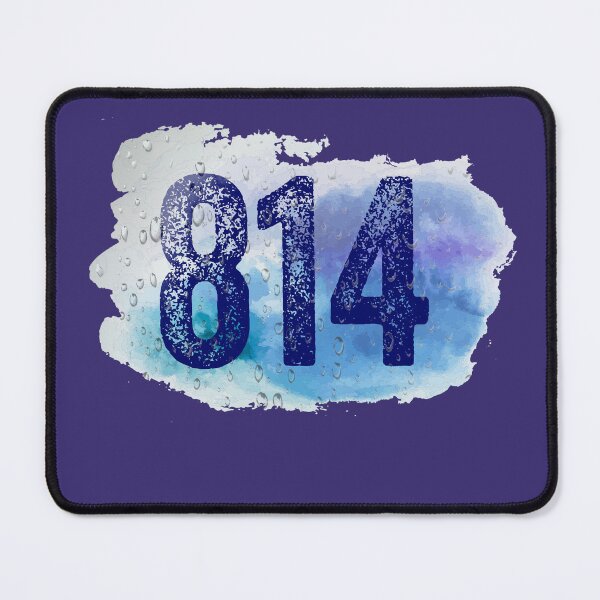 Item preview, 814 Area Code Erie Pennsylvania Retro Distressed Gift designed and sold by carlhunt99.