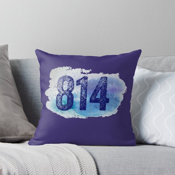 Item preview, 814 Area Code Erie Pennsylvania Retro Distressed Gift designed and sold by carlhunt99.