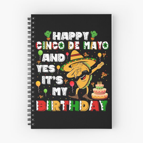 Item preview, Happy Cinco De Mayo And Yes It's My Birthday Dabbing Taco designed and sold by Stephen-Rotter.