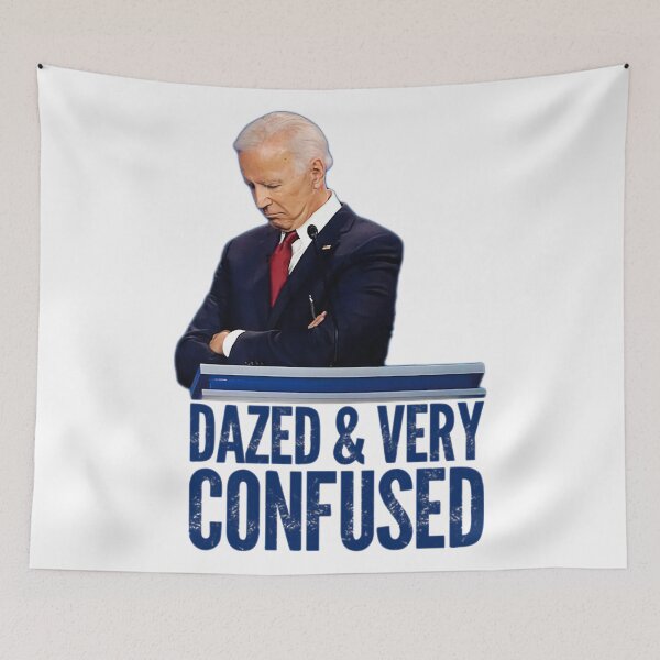 Item preview, Biden Dazed And Very Confused Funny designed and sold by Schaffer1.