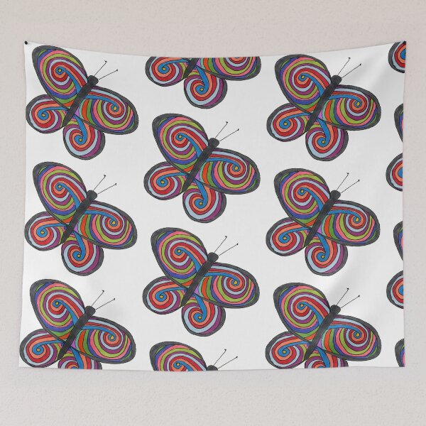 Item preview,  Butterfly Swirls designed and sold by Cheryl Houston Art.