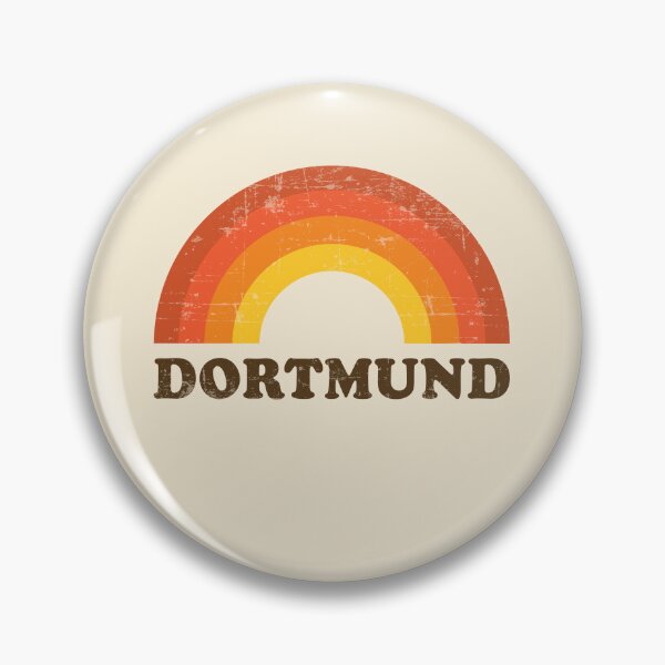 Item preview, Vintage Dortmund Vacation Souvenir Retro Rainbow designed and sold by Delightfully Cynical.