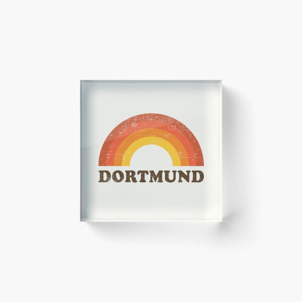 Item preview, Vintage Dortmund Vacation Souvenir Retro Rainbow designed and sold by Delightfully Cynical.