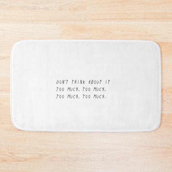 Item preview, Don't think about it designed and sold by misguidedtaffy.