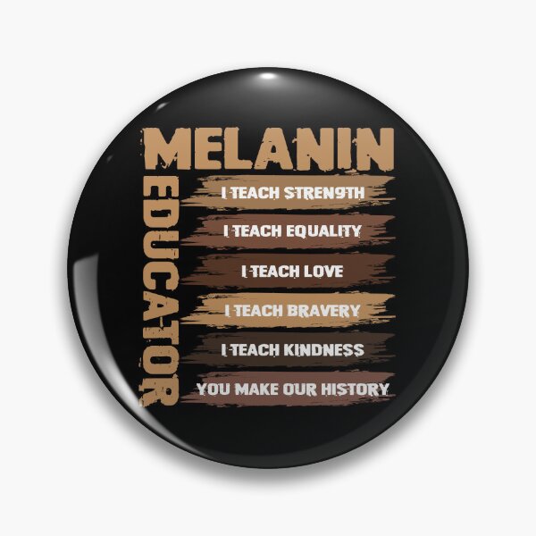 Item preview, Melanin Teacher Black Educators Strength Equality Love designed and sold by Stephen-Rotter.