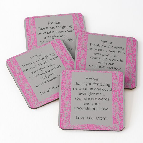 Item preview, Love You Mom & The Best Mom Ever designed and sold by drip.design.co.