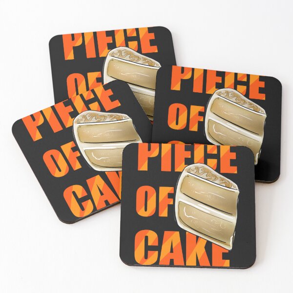 Item preview, Piece of cake, funny colorful quote designed and sold by dusso.