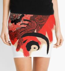 Japanese kimono woman Mini Skirt
