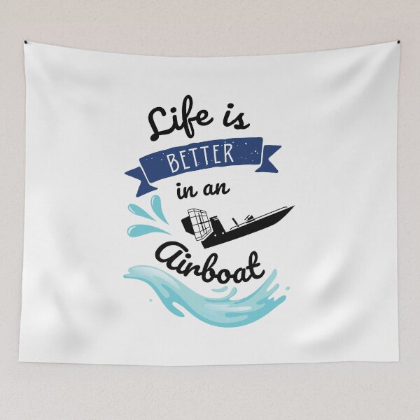 Item preview, Airboat swamp life better water men women designed and sold by Jeangel97.