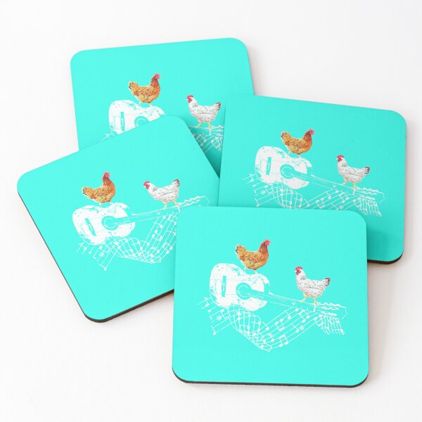 Item preview, Funny guitarist chickens breeder poultry farmer designed and sold by KarolinaPisarek.