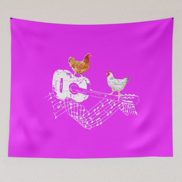 Item preview, Funny guitarist chickens breeder poultry farmer designed and sold by KarolinaPisarek.