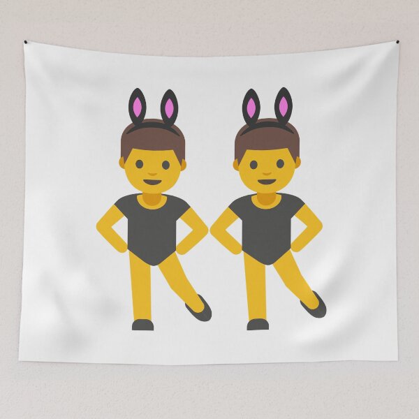 Item preview, Bunny Ears Emoji designed and sold by ORNOL.