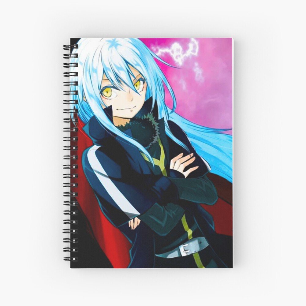 That Time I Got Reincarnated As A Slime Rimuru Tempest Anime Guy Spiral Notebook By 6519